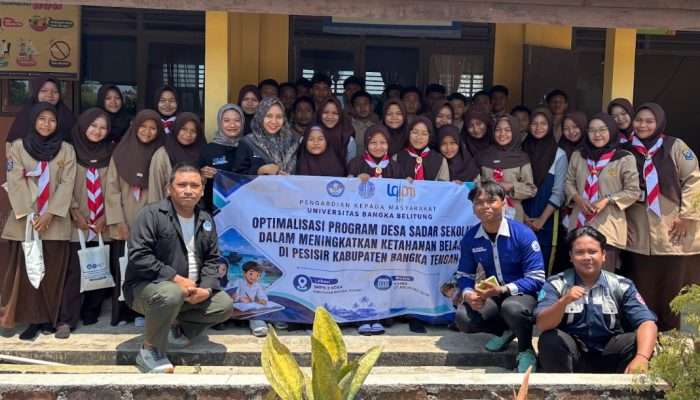 Bukan Sekadar Belajar, UBB Bangkitkan Semangat Siswa SMP Negeri 2 Koba