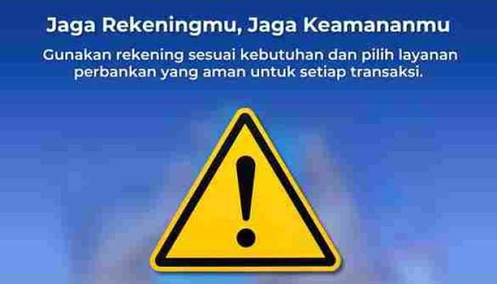 Bank Sumsel Babel Ingatkan Nasabah Jangan Sewakan Rekening