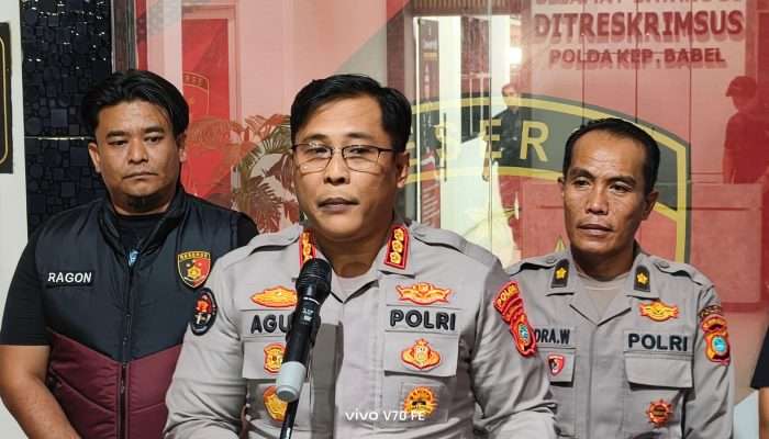 Polda Babel Buka Peran Empat Tersangka Kasus 52,5 Ton Pasir Timah Ilegal
