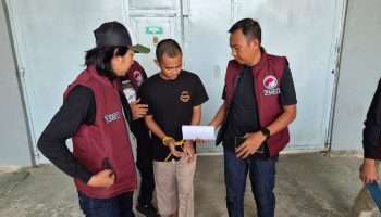 Baru Keluar Pintu Lapas, Mantan Napi Narkoba Langsung Diborgol Polda Babel