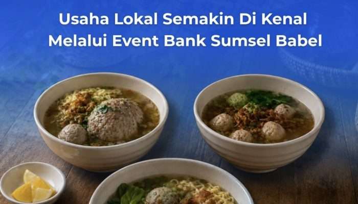 Bakso Solo Mas Joe Naik Kelas, UMKM Kuliner Gandeng Bank Sumsel Babel Lewat QRIS