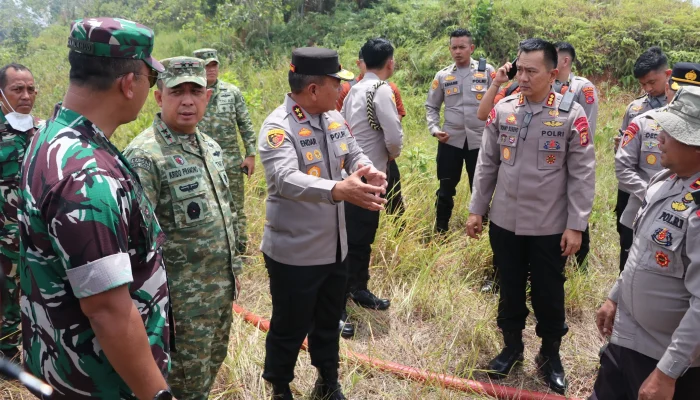 Karhutla Kaltim Membara, Kapolda Ungkap 164 Hotspot dan 5 Tersangka