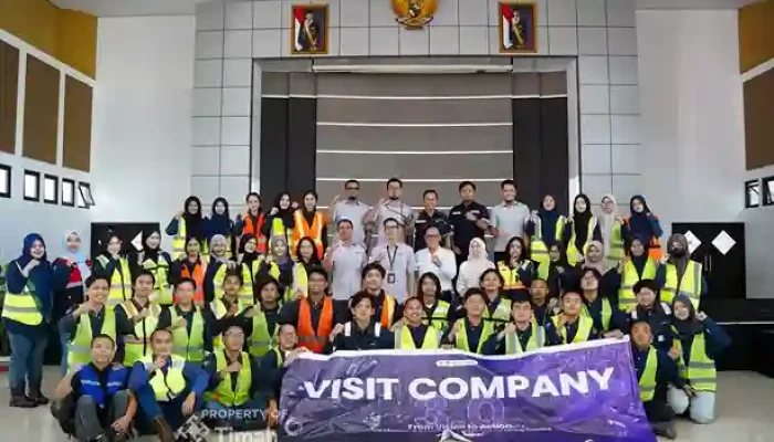 48 Mahasiswa Teknik Pertambangan Unsri Pelajari Proses Bisnis PT TIMAH dari Hulu hingga Hilir