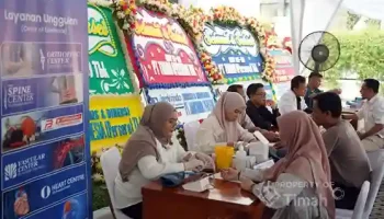 107 Warga Jakarta Manfaatkan Pemeriksaan Kesehatan Gratis dari PT TIMAH