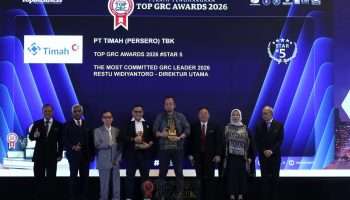 Diakui Tingkat Nasional, PT Timah Raih Predikat #Star 5 di TOP GRC Awards 2026