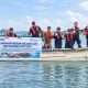 PT Timah Kolaborasi Bersama Warga Gemuruh Lepas 1.000 Kepiting Bakau di Laut Kundur
