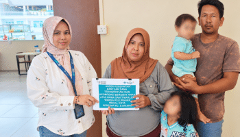 Dua Tahun Berjuang Lawan Penyakit Jantung, Warga Karimun Ini Bersyukur Dapat Bantuan PT Timah Tbk