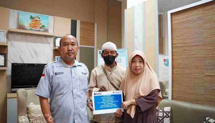 Enam Tahun Berjuang Melawan Sakit, PT TIMAH Bantu Biaya Pengobatan Jaimin