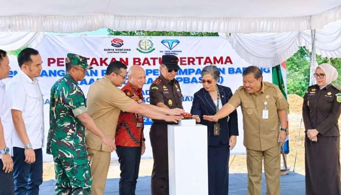 Kejati Babel Mulai Pembangunan Rupbasan Senilai Rp11,3 Miliar