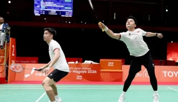Tim Beregu Bulu Tangkis Indonesia Lolos ke Final Asian Games