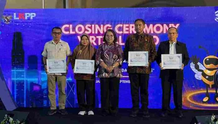 KemenHAM RI Raih Juara II Booth Terfavorit di Expo LKPP 2026