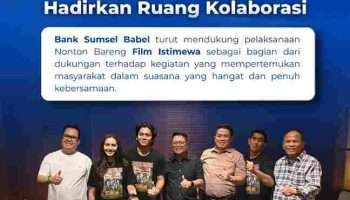 Bank Sumsel Babel Dukung “Nonton Bareng Film Istimewa”, Gaungkan Kesetaraan dan Layanan Inklusif