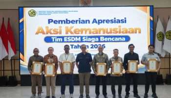 Respons Gempa NTT, PT TIMAH Terima Penghargaan dari Kementerian ESDM