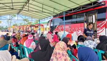 Hadir di Festival Kuliner Boozem, PT TIMAH Beri Layanan Kesehatan Gratis untuk Warga