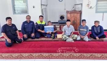 Atap Lapuk Dimakan Rayap, Masjid Al Fatah Lenggang Dapat Bantuan Renovasi dari PT TIMAH
