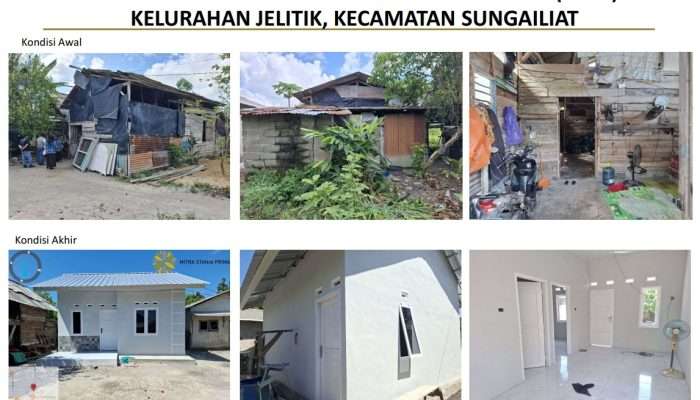 Masyarakat Jelitik Apresiasi PPM PT MSP, Bantuan RTLH Hadirkan Harapan Baru bagi Warga