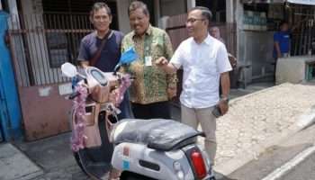 Gebyar Pajak Pangkalpinang, Ridwan Amir Bawa Pulang Sepeda Motor