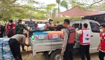 1.200 Jiwa Terdampak Kebakaran Serdang, PMI Babel Bergerak Salurkan Bantuan