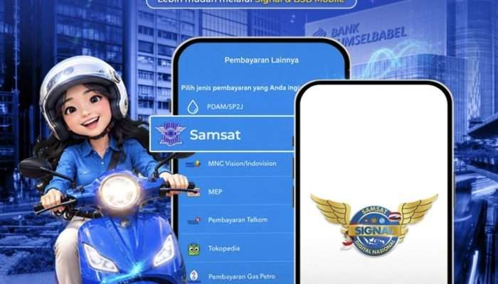 BankSumsel Babel Permudah Bayar Pajak dengan Aplikasi BSB SAMSAT Digital Nasional