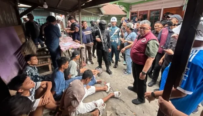 Polda Sumbar Gerebek Pasar Gaung Kota Padang, Temukan Sabu Hingga Alat Isap