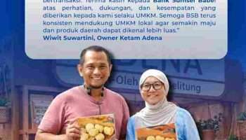 Belanja Ketam Isi Aden di Pulau Belitung Bisa Gunakan QRIS BSB Mobile