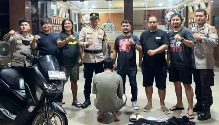 Tim Klewang Polresta Padang Tangkap Pria Terkait Kematian Wanita di Hotel