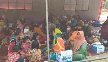 2.000 Warga Serdang Tinggal di Pengungsian, PWI Babel Sudah Himpun Rp105,5 Juta